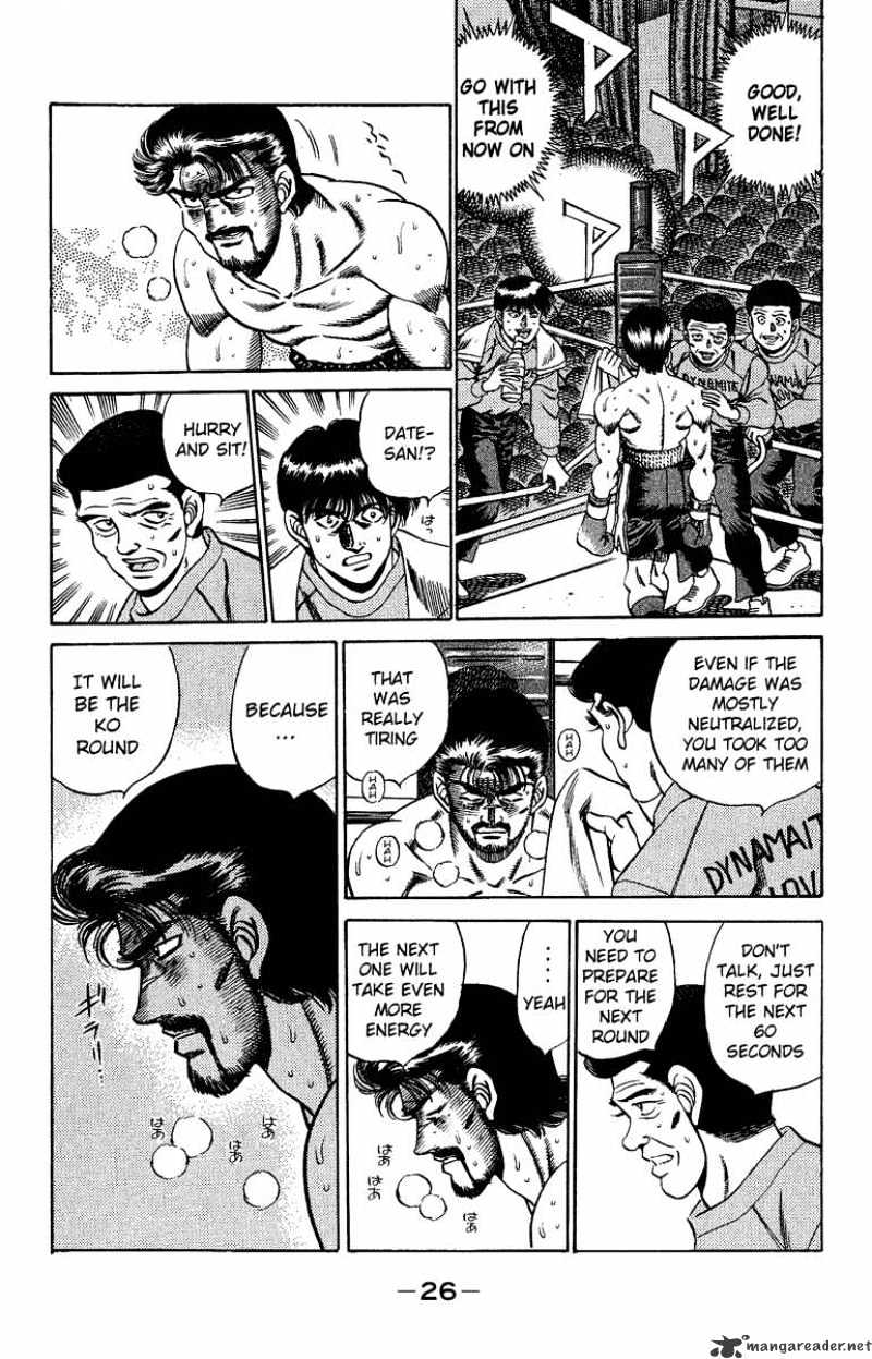 Hajime no Ippo: Fighting Spirit, Chapter 189 image 02